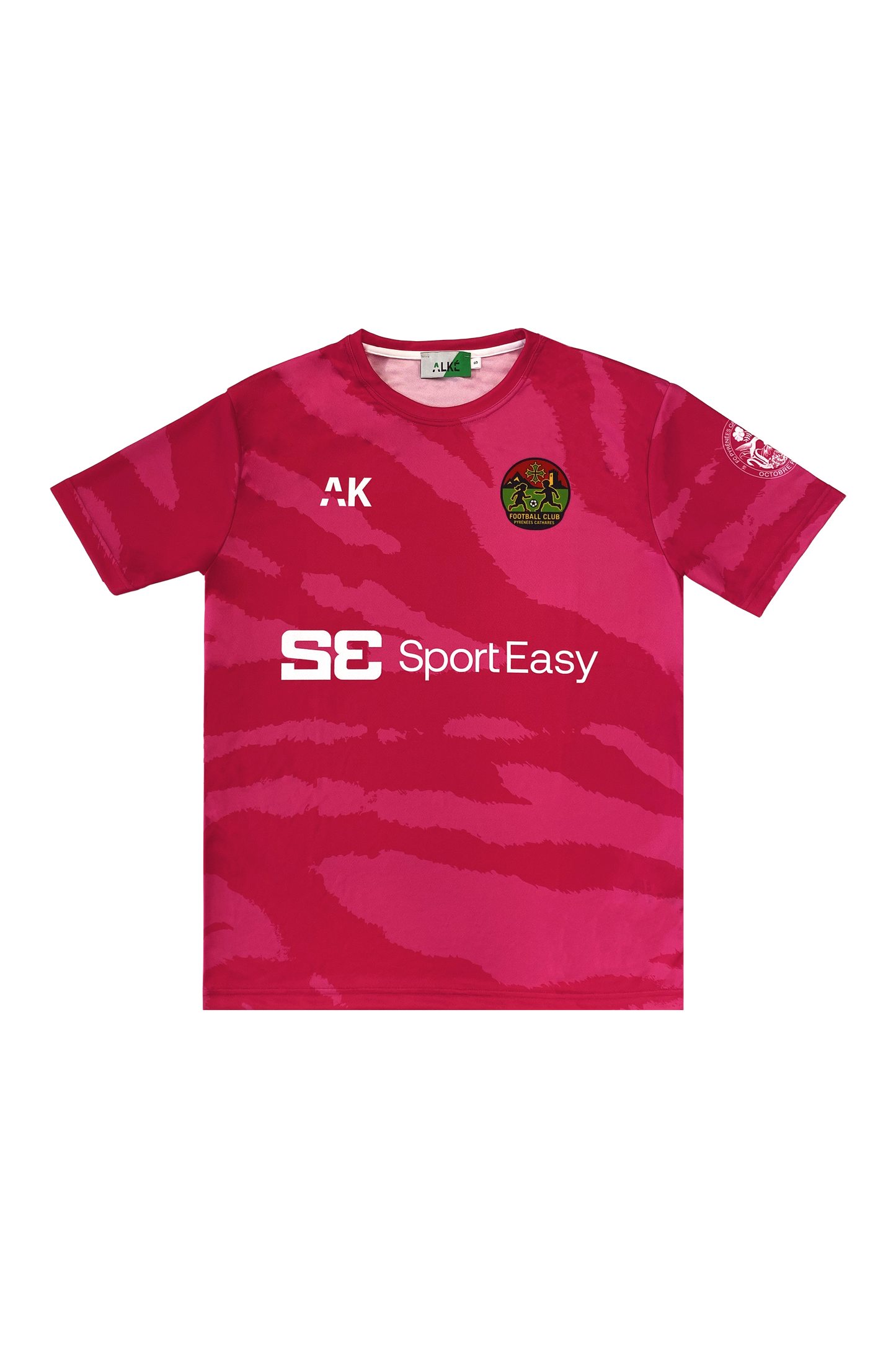 Maillot Joueuse FC LAROQUE D'OLMES - Octobre Rose 2025