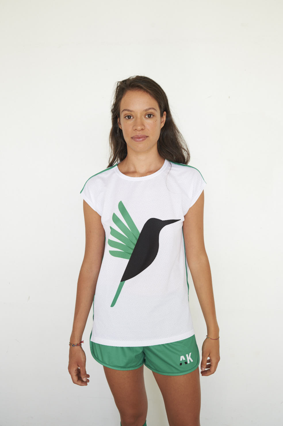 Chasuble Alice - Colibri Noir et Vert