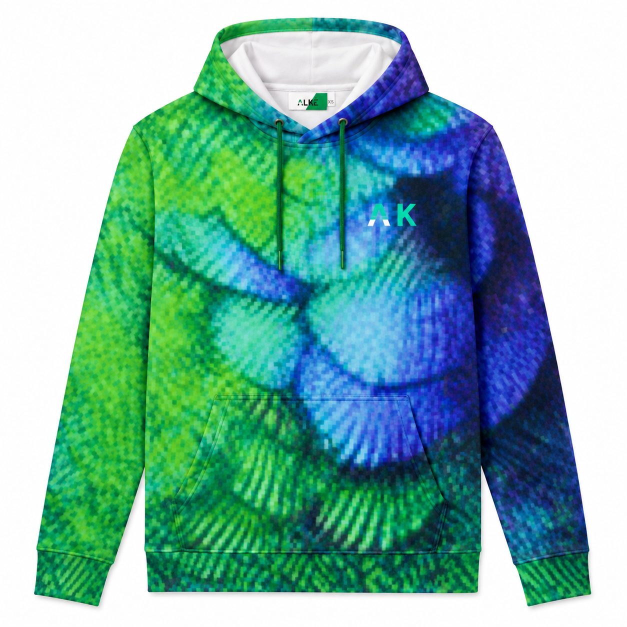 Hoodie pixel unisexe