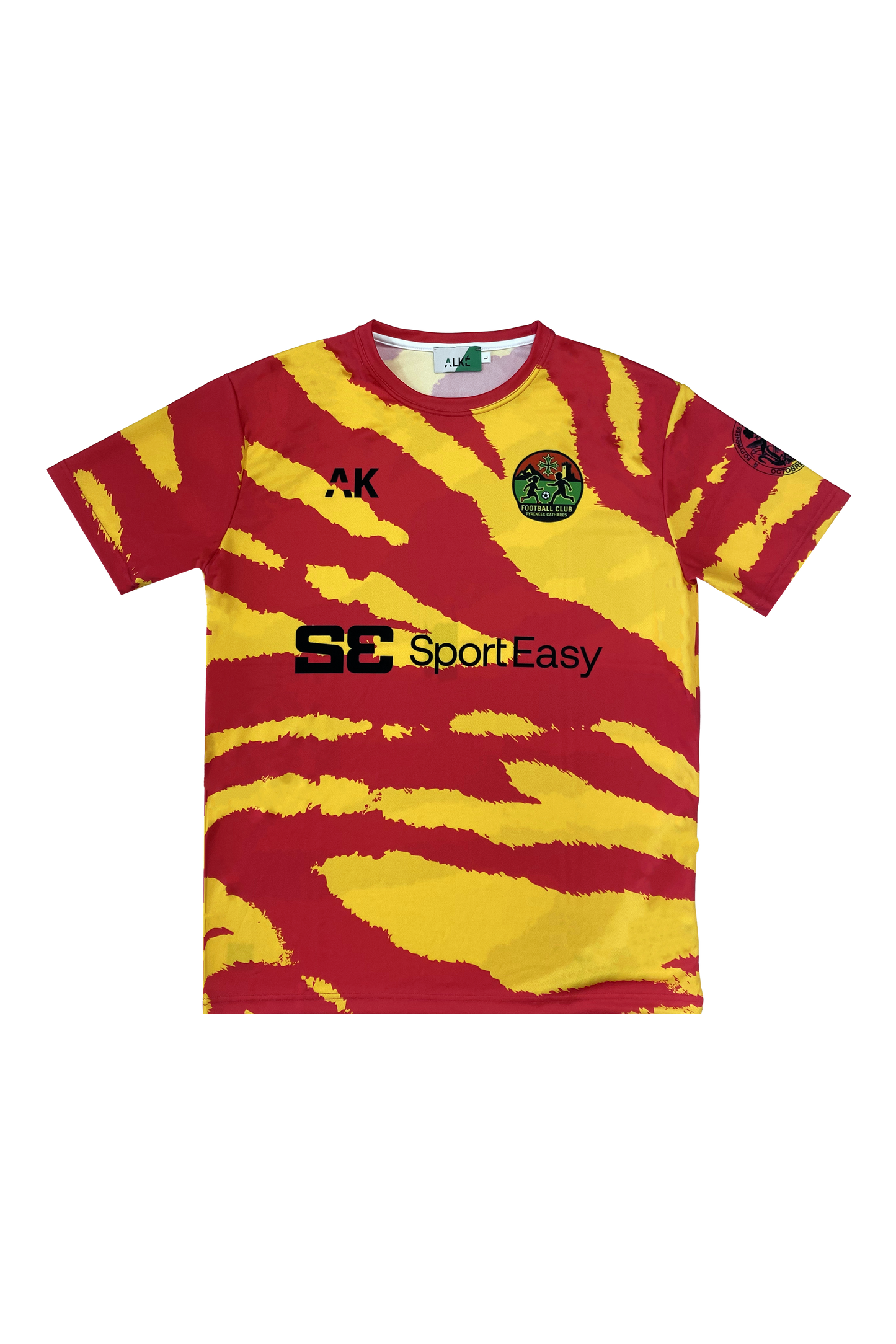 Maillot Gardienne FC LAROQUE D'OLMES - Octobre Rose 2025