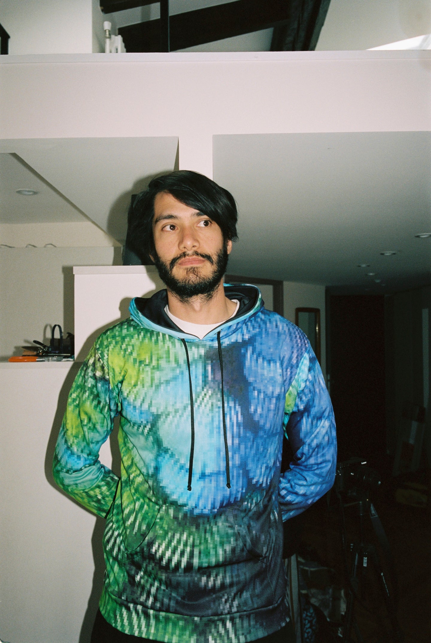 Hoodie pixel unisexe