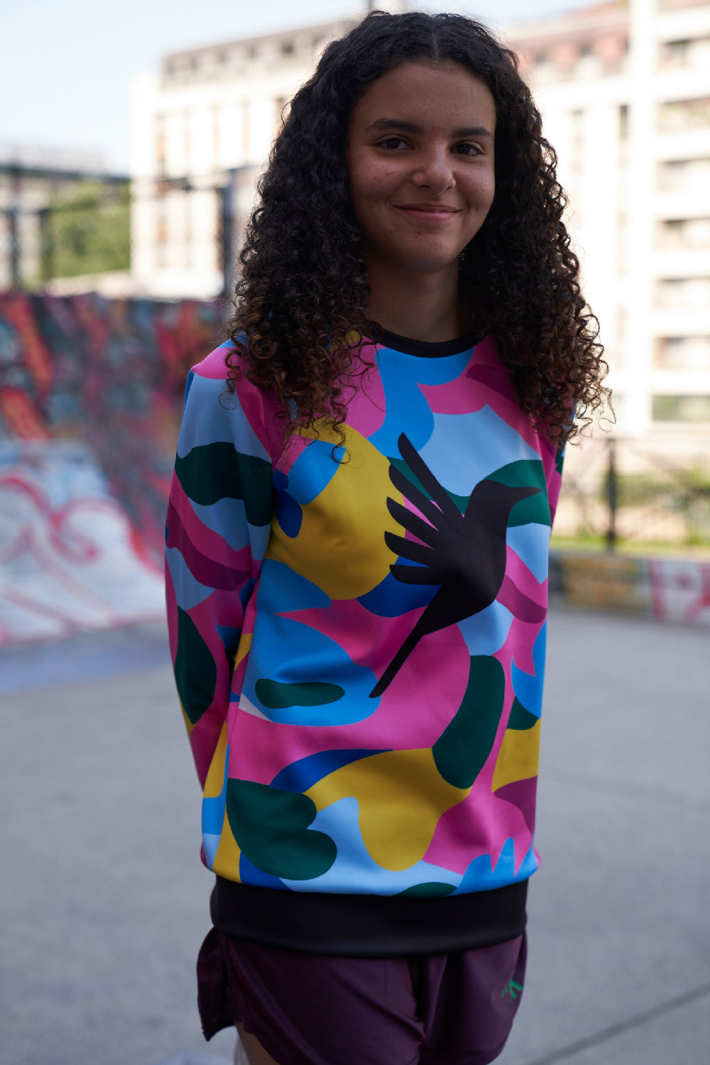 Sweatshirt Kathrine - Matisse print