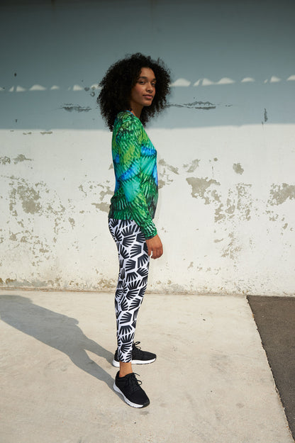 Maillot Gigi - Pixel Bleu & Vert