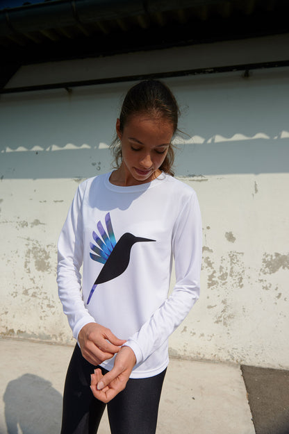 Maillot Gigi - Colibri Bleu & Violet