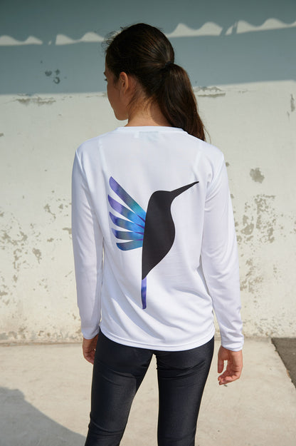 Maillot Gigi - Colibri Bleu & Violet