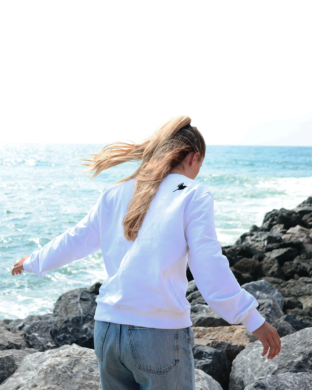 Sweatshirt Kathrine Blanc