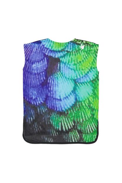 Chasuble Alice - Pixel Bleu & Vert