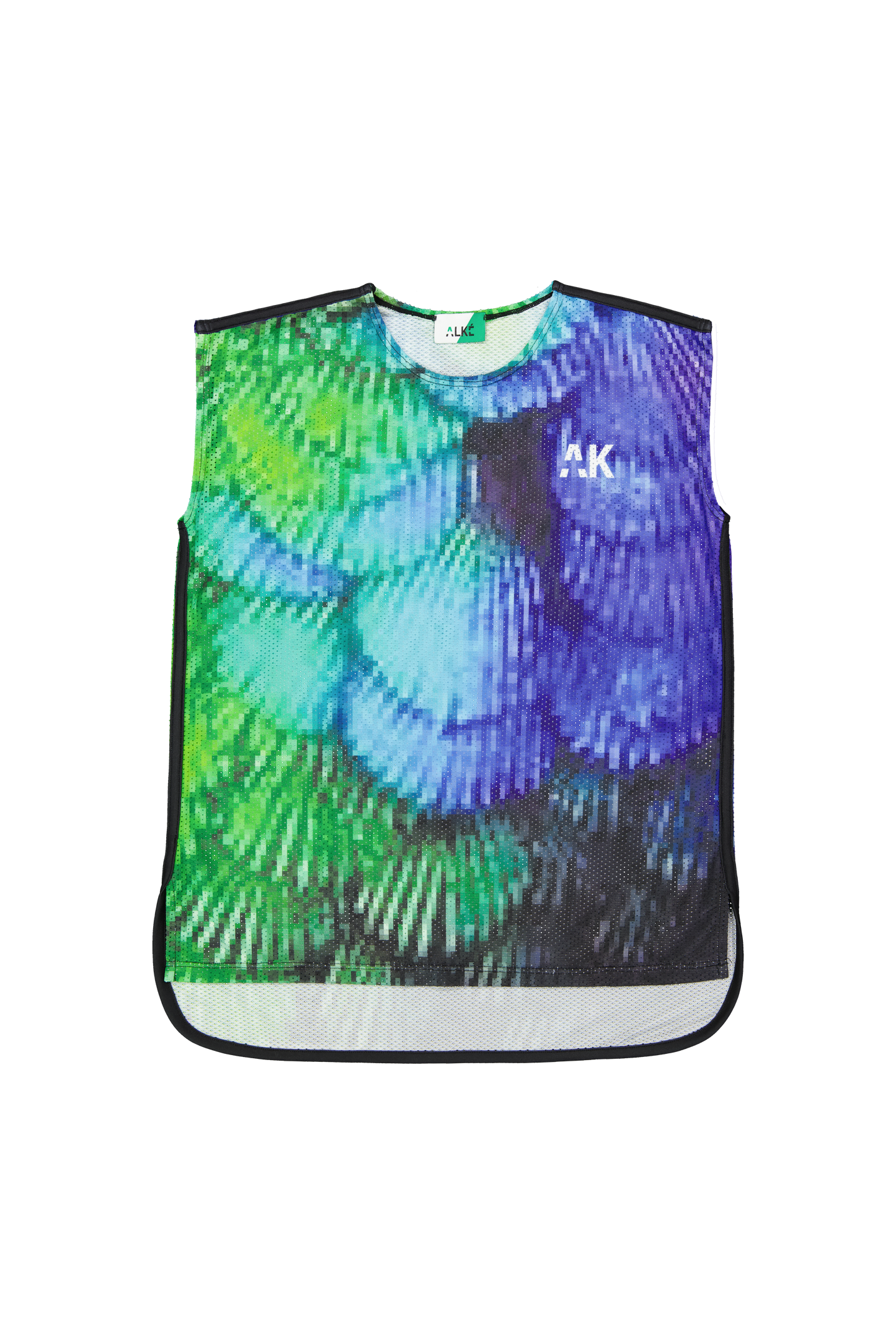 Chasuble Alice - Pixel Bleu & Vert