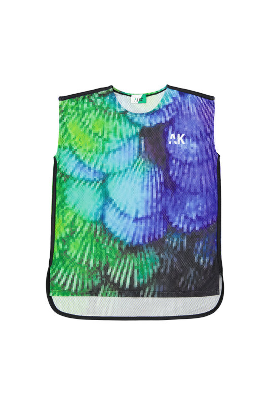Chasuble Alice - Pixel Bleu & Vert
